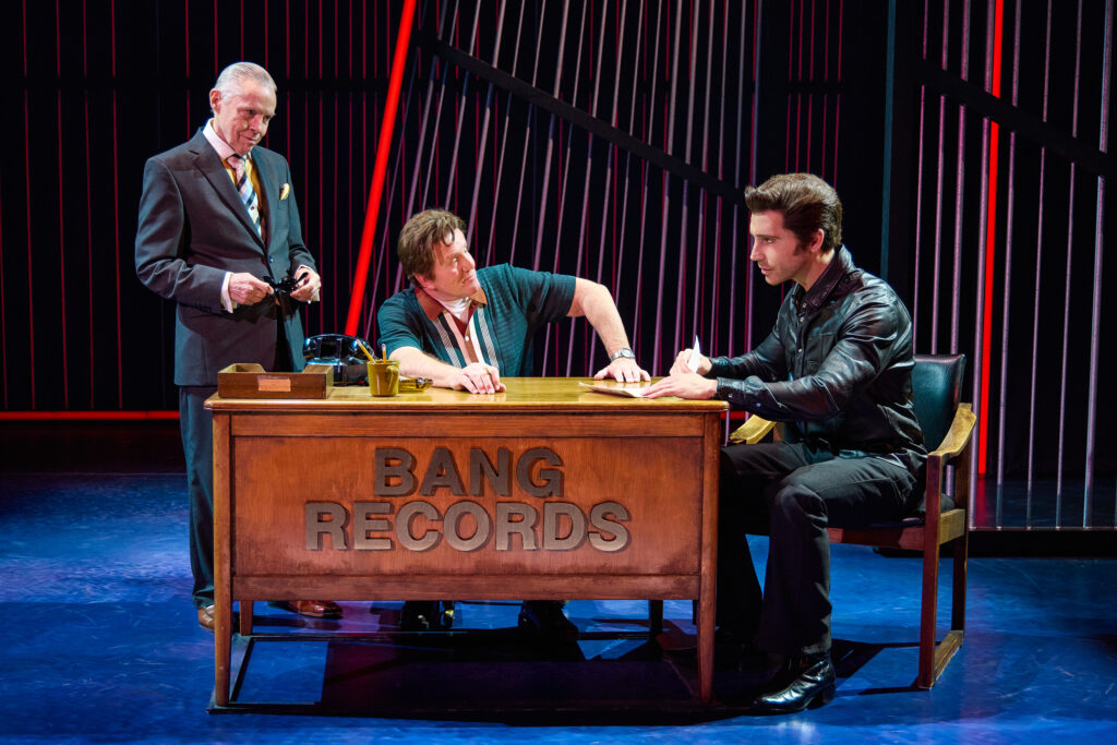 Tuck-Milligan-as-Tommy-ORourke-Michael-Accardo-as-Bert-Berns-and-Nick-Fradiani-as-Neil-Then-in-A-Beautiful-Noise-The-Neil-Diamond-Musical-Photo-credit-Jeremy-Daniel-