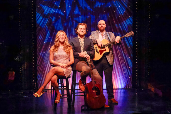 Pictured (L to R): Collin Purcell, Katie Blackwell, and Brian Ott. Photo by Sorcha Augustine.