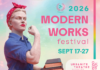 The Modern Works Festival returns to Urbanite Theatre September 17–27, 2026, with two lively weeks of bold new plays, fearless female voices and stories that are still fresh enough to surprise everyone—including the playwrights.