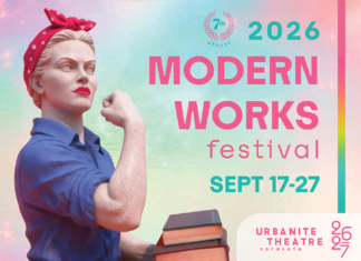 Urbanite Modern Works Festival 2026 Returns to Sarasota The Modern Works Festival returns to Urbanite Theatre September 17–27, 2026, with two lively weeks of bold new plays, fearless female voices and stories that are still fresh enough to surprise everyone—including the playwrights.